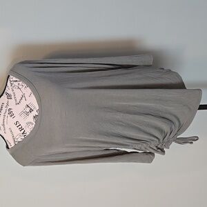 Army Green 3/4 Length Top